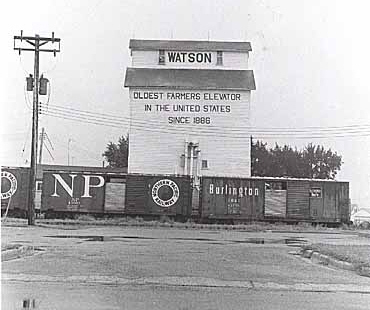 Watson Farmers Elevator, Watson Minnesota, 1972