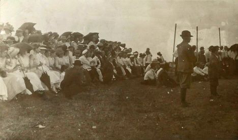 Baseball game, Westbrook Minnesota, July 4, 1911