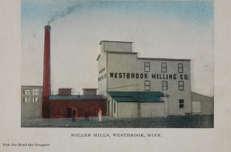 Roller Mills, Westbrook Minnesota, 1910