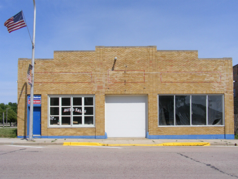 Street scene, Westbrook Minnesota, 2014