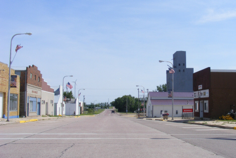 Street scene, Westbrook Minnesota, 2014