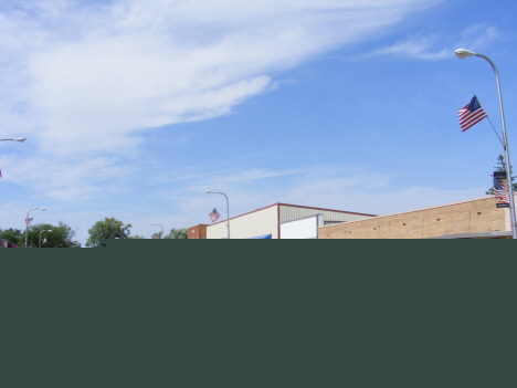 Street scene, Westbrook Minnesota, 2014