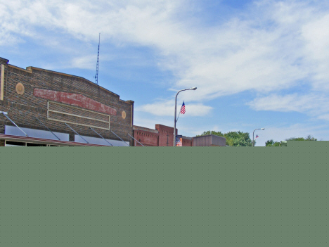 Street scene, Westbrook Minnesota, 2014