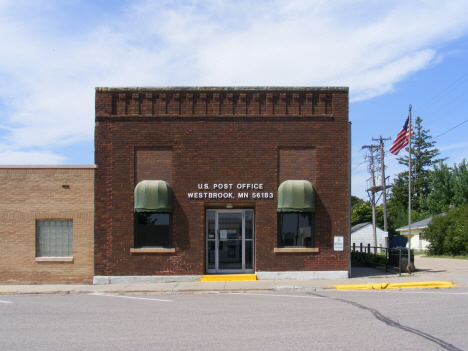 Post Office, Westbrook Minnesota, 2014