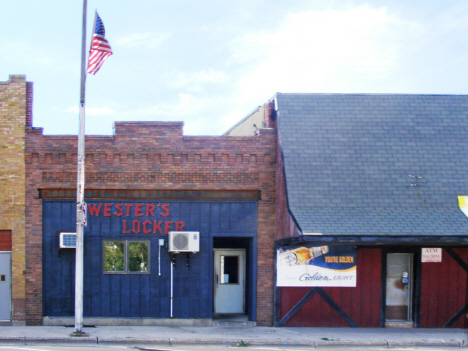 Street scene, Westbrook Minnesota, 2014