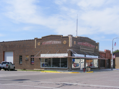 Street scene, Westbrook Minnesota, 2014