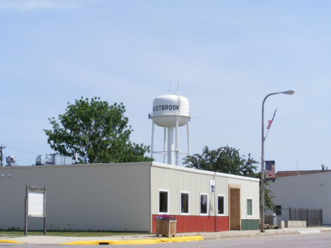 Street scene, Westbrook Minnesota, 2014