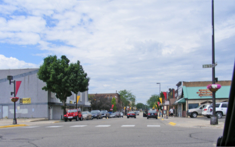 Street scene, Willmar Minnesota, 2014