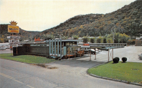 Westgate Motel, Winona Minnesota, 1970's