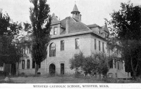 Catholic School, Winsted Minnesota, 1915