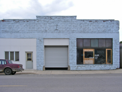 Street scene, Wood Lake Minnesota, 2011