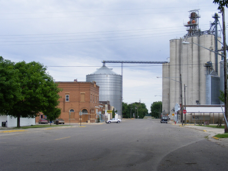 Street scene, Wood Lake Minnesota, 2011