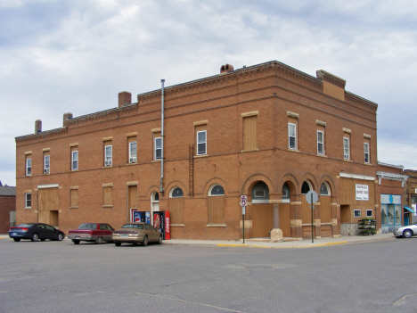 Street scene, Wood Lake Minnesota, 2011