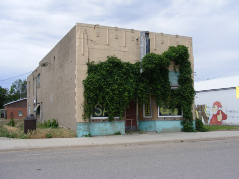 Street scene, Wood Lake Minnesota, 2011