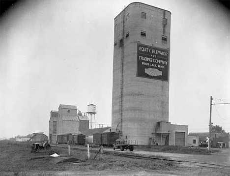 Equity Elevator and Trading Company, Wood Lake Minnesota, 1954