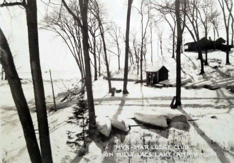 Myr-Mar Lodge Club on Mille Lacs Lake, Aitkin Minnesota, 1940's