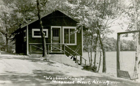 Wauboosh Cottage at Shingwauk Report, Aitkin Minnesota, 1953