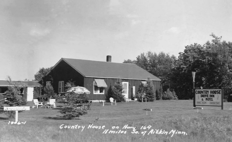 Country House on US Highway 169, 11 miles south of Aitkin Minnesota, 1960's