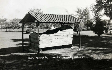 Paul Bunyan's Cradle, Akeley Minnesota, 1956