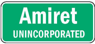 Amiret population sign