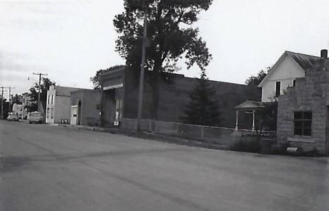 Street scene, Amiret Minnesota, 1970