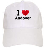 I Love Andover Baseball Cap