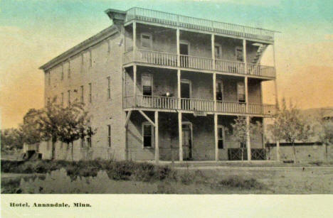 Hotel, Annandale Minnesota, 1915