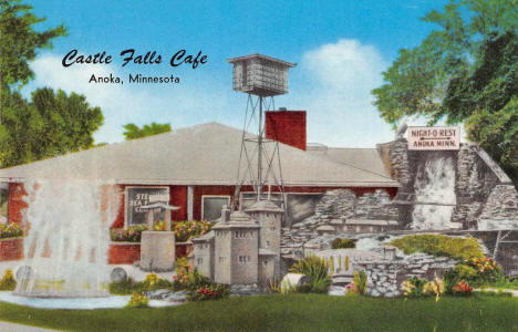 Castle Falls Cafe, Anoka Minnesota, 1950's