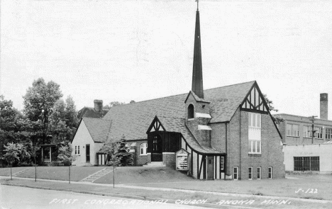 First Congregational Church, Anoka Minnesota, 1945