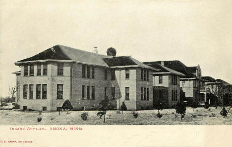 Insane Asylum, Anoka Minnesota, 1907