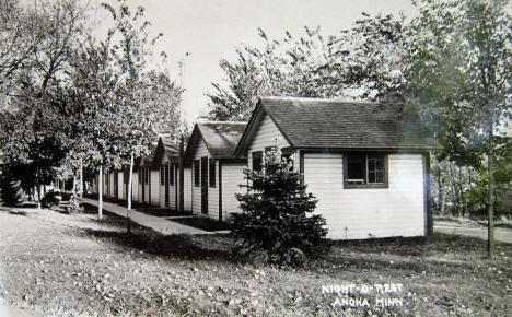 Night-O-Rest Cabins, Anoka Minnesota, 1940's