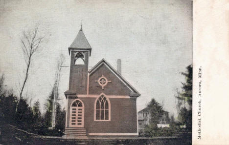 Methodist Church, Aurora Minnesota, 1907