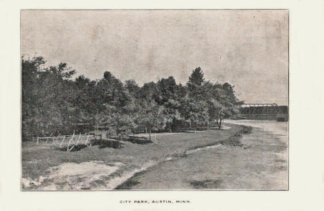 City Park, Austin Minnesota, 1906