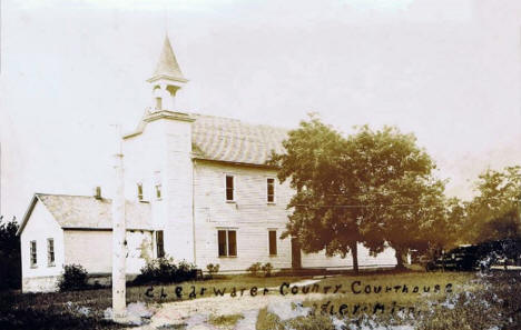 Old Clearwater County Courthouse, Bagley Minnesota, 1915