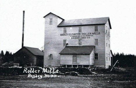 Roller Mills, Bagley Minnesota, 1908