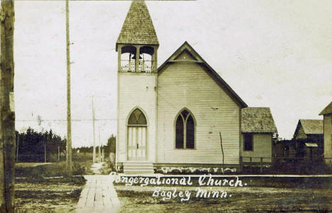 Congregational Church, Bagley Minnesota, 1908