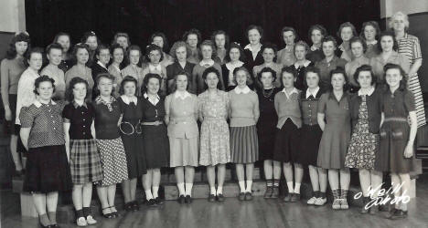 Balaton High school photograph, Balaton Minnesota, 1942