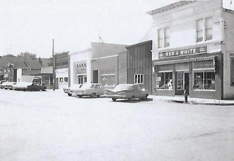 Street scene, Balaton Minnesota, 1970