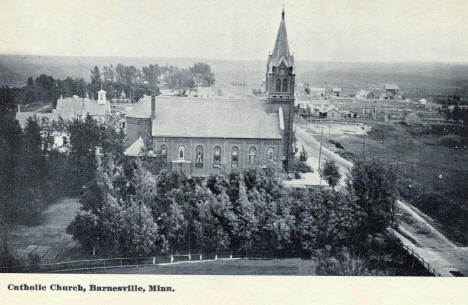 Catholic Church, Barnesville Minnesota, 1910's