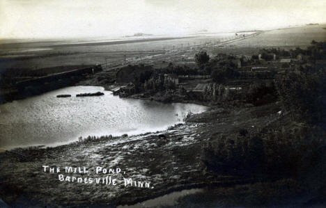 The Mill Pond, Barnesville Minnesota, 1910's