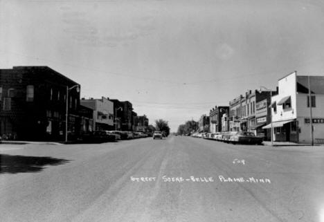 Street Scene, Belle Plaine, Minnesota, 1950