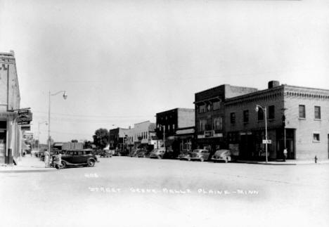 Street Scene, Belle Plaine, Minnesota, 1940