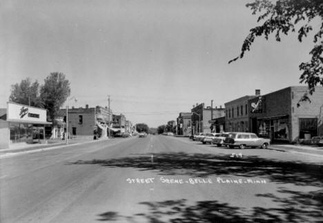 Street Scene, Belle Plaine, Minnesota, 1950