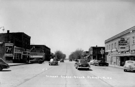 Street Scene, Belle Plaine, Minnesota, 1950