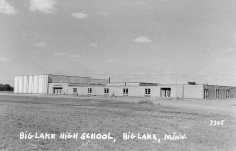 Big Lake High School, Big Lake Minnesota, 1950's