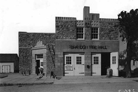 City and Fire Hall, Brandon Minnesota, 1940
