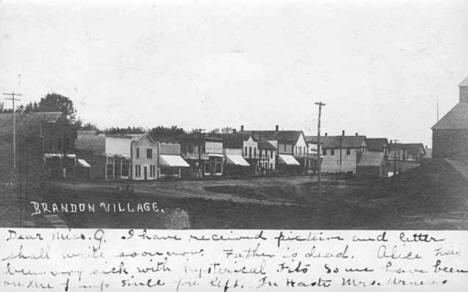 General view, Brandon Minnesota, 1905