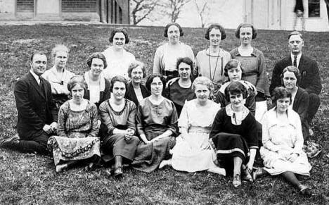 Public school staff, Buffalo Minnesota, 1919