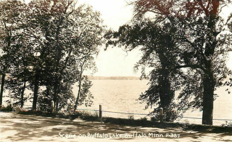 Scene on Buffalo Lake, Buffalo Minnesota, 1939