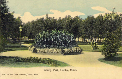 Canby Park, Canby Minnesota, 1907
